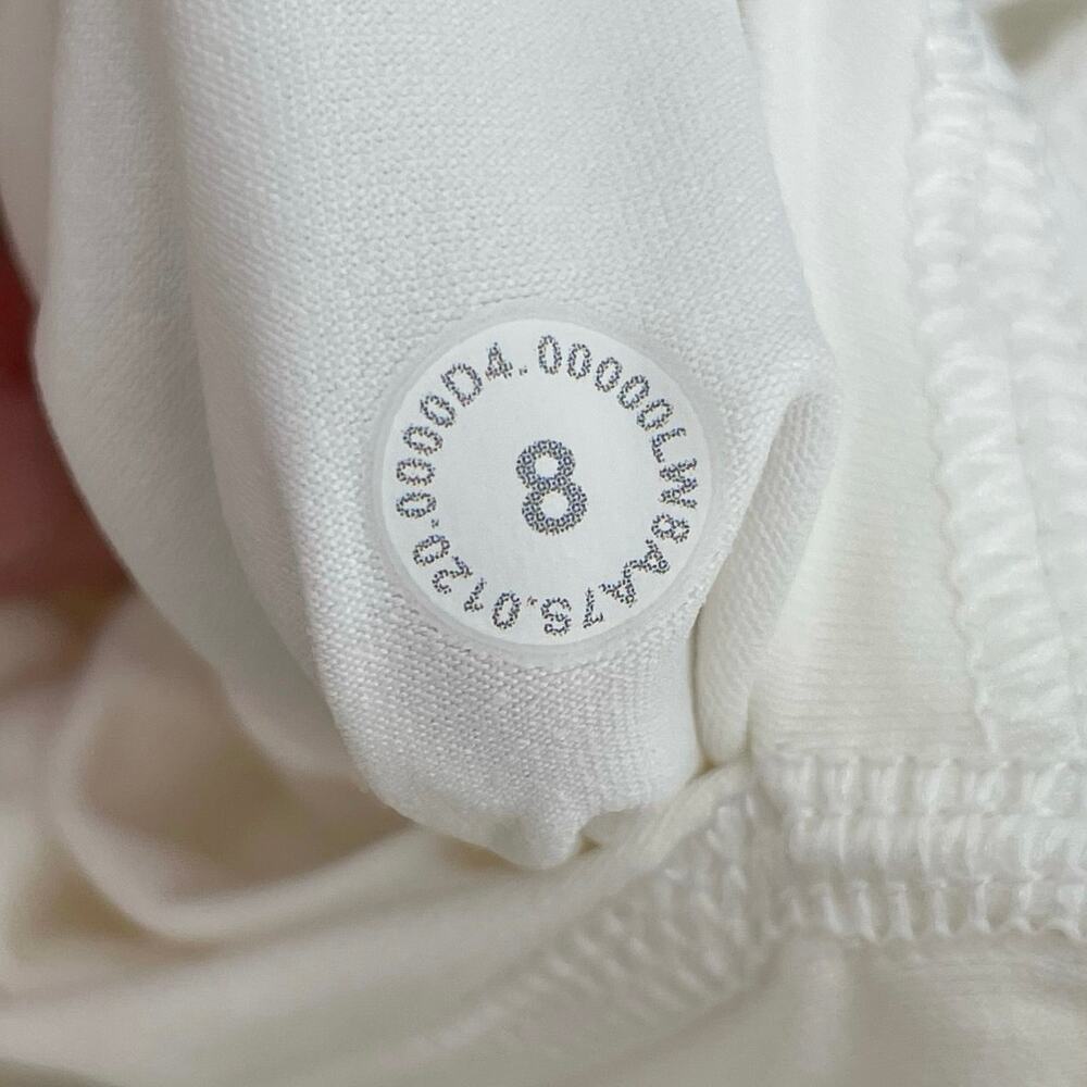 Lululemon Play Off The Pleats White Skirt Athletic Tennis Golf Skort Size 8 - Picture 8 of 15